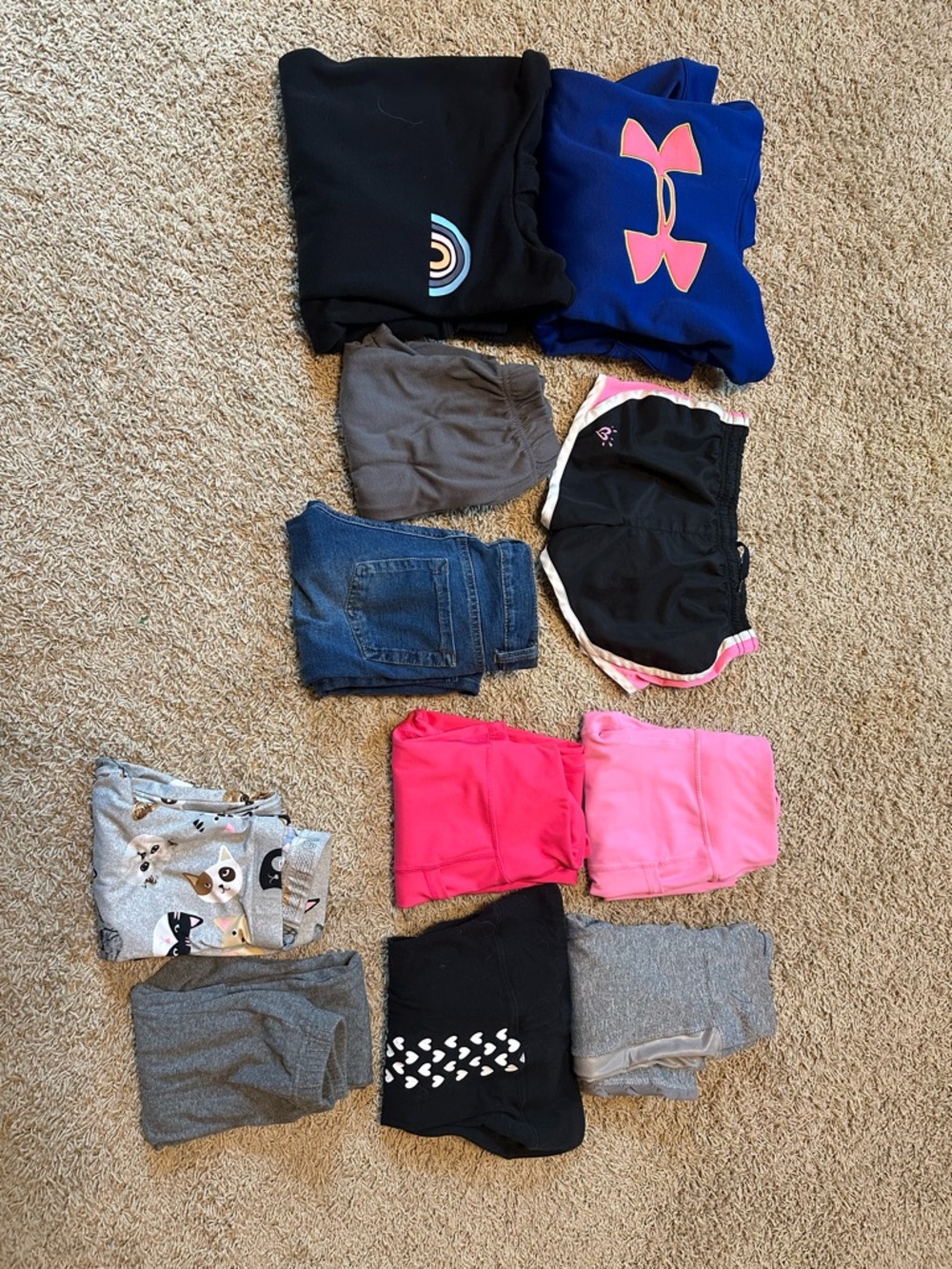 11 items Assorted Girls size & Mixed Colors